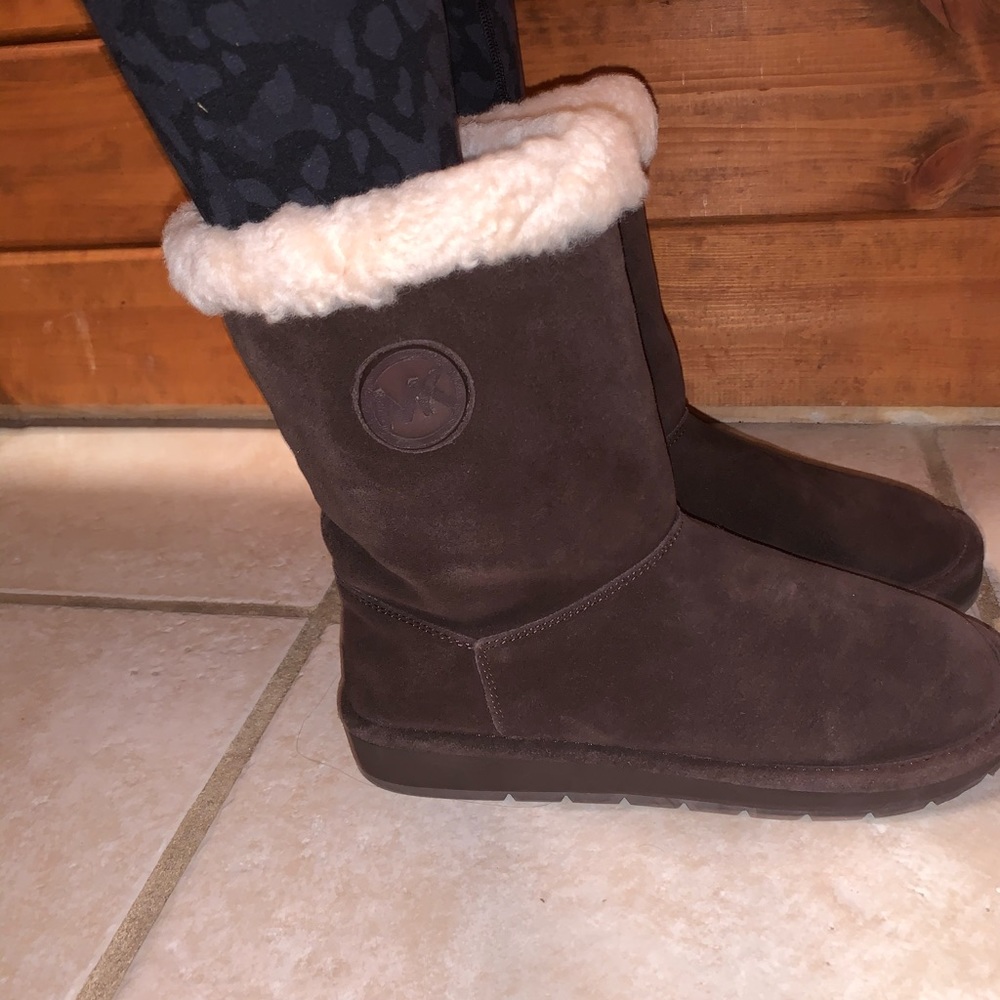 Michael Kors fur boots